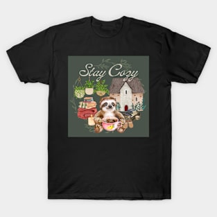 Stay Cozy Sloth T-Shirt